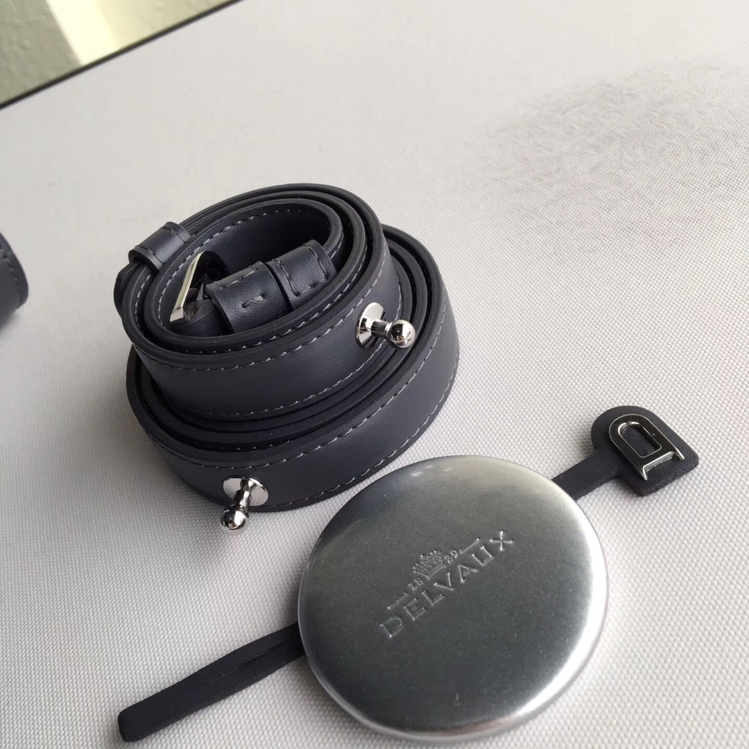 델보 브리앙 박스 GM 백 무광 블랙